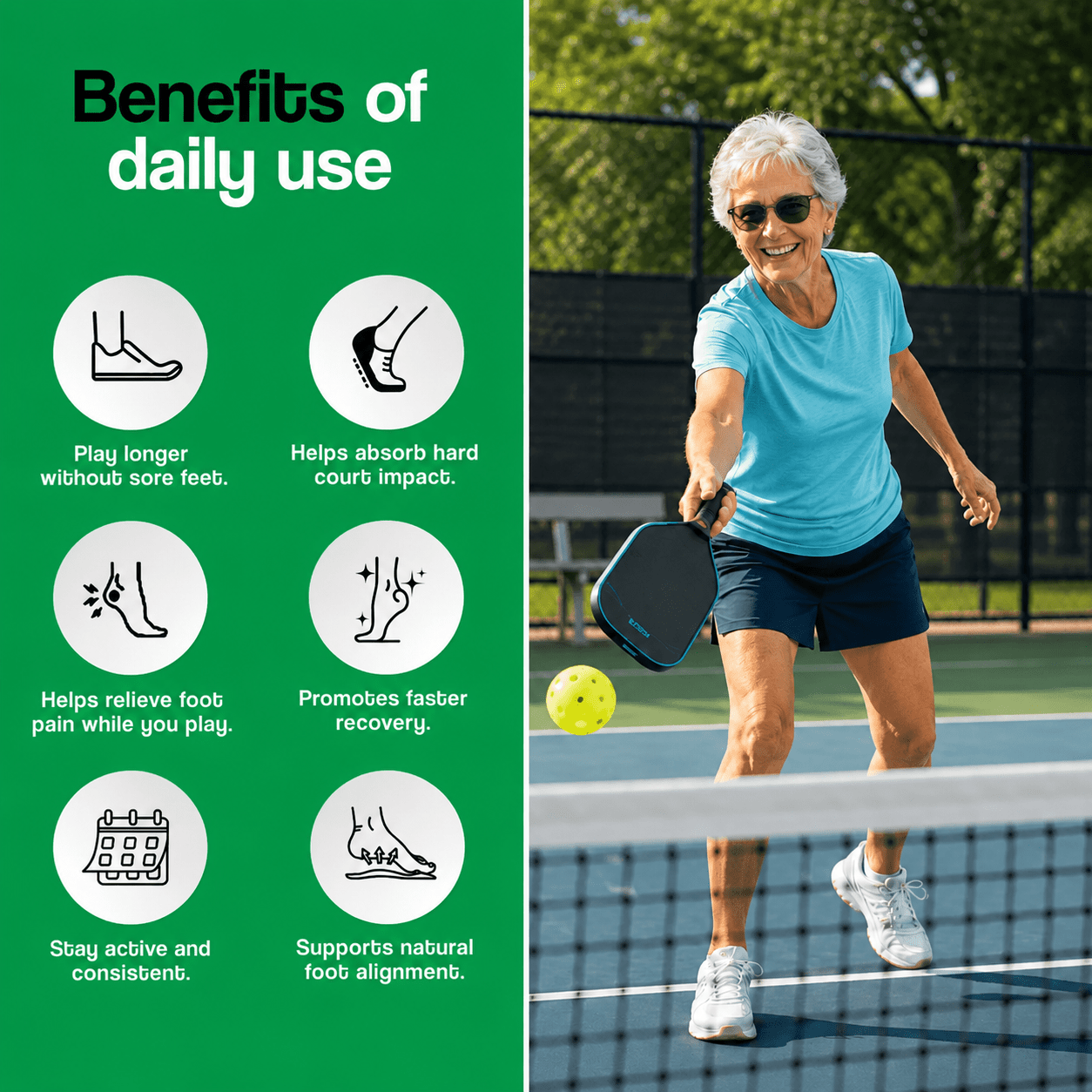 TheRelif Pickleball Insoles - TheRelif